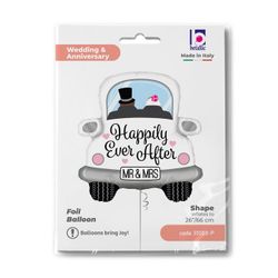 Folieballong Happily Ever After Car 66cm