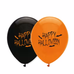 Latexballonger Happy Halloween 30cm