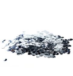 Ballongkonfetti Runda Silver