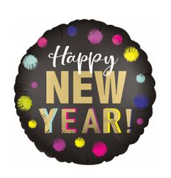 Folieballong Happy New Year! 45cm
