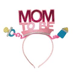 Diadem Headband Mom To Be Baby Rosa