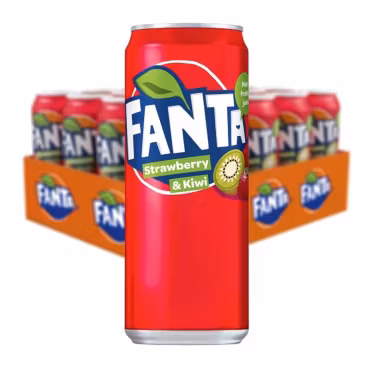 Fanta Strawberry & Kiwi 33cl 20-pack