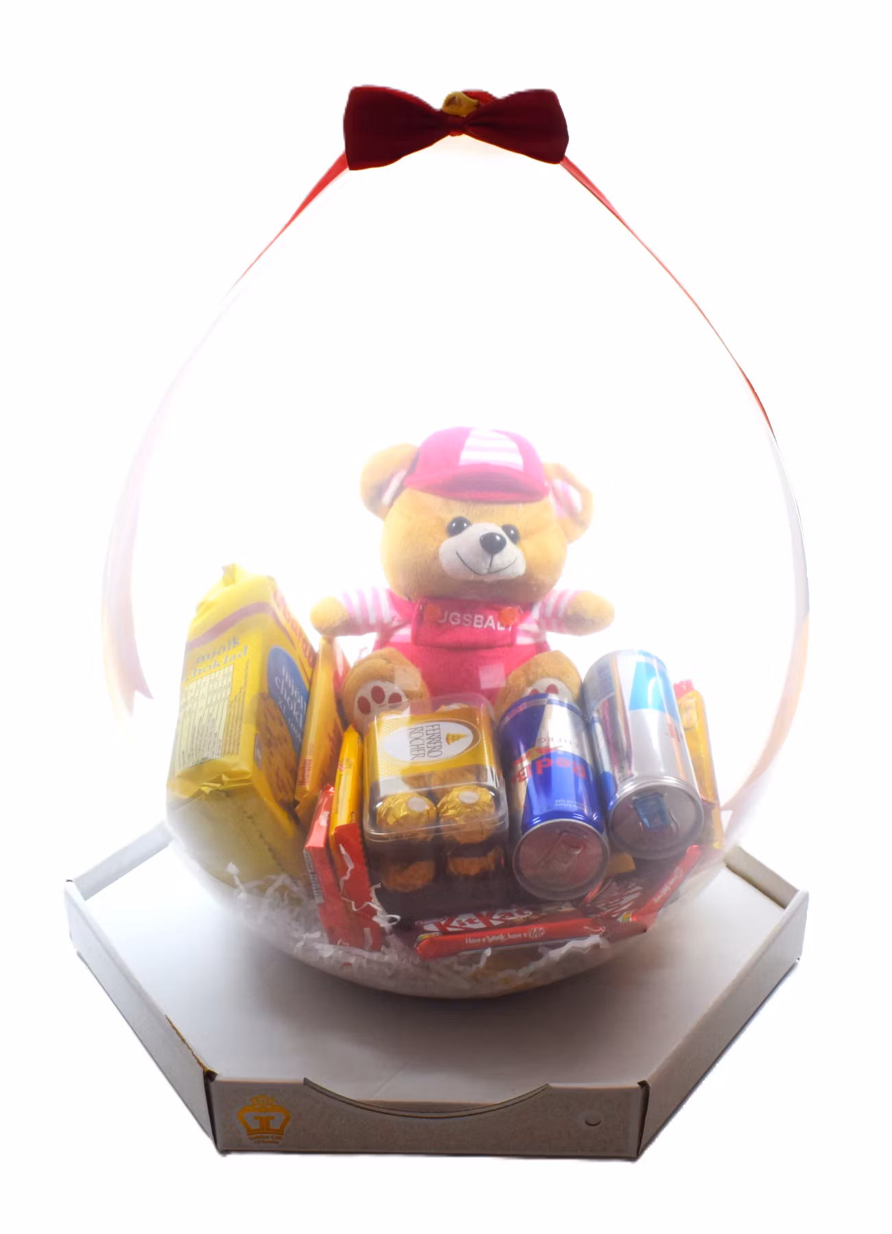 Presentfyllda ballonger med eget innehåll