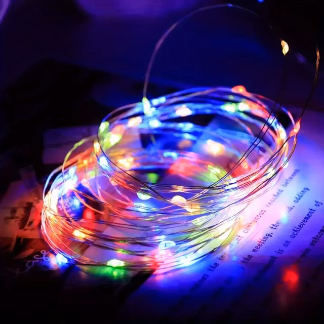 Batteridriven Led Slinga 10 Meter