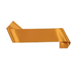 Ordensband Blank Guld - 89cm x 9,5cm - 2-pack
