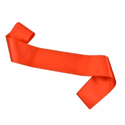 Ordensband Blank Röd - 89cm x 9,5cm - 2-pack