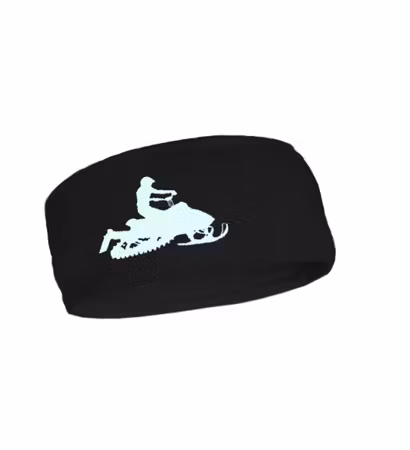 Fleecefodrat pannband med skoter