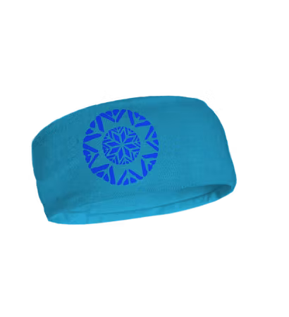 Fleecefodrat pannband med stjärna