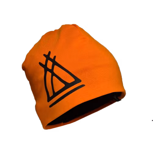 Fleecefodrad mössa med kåta