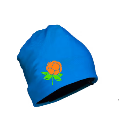 Fleecefodrad mössa med hjortron