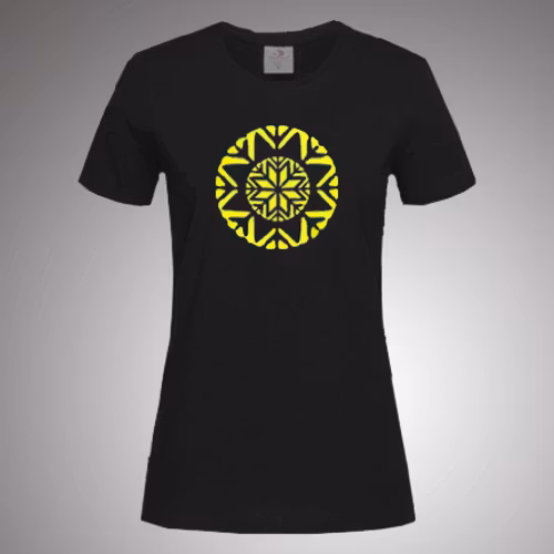 T-shirt med stjärna