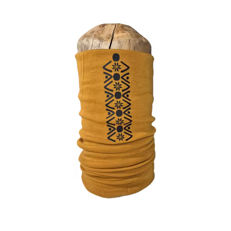 Multiscarf med bård "Sildut"