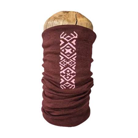 Multiscarf med bård "Hemfjäll"