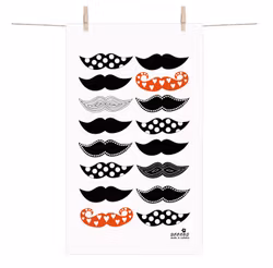 Gästhandduk - Mustasch