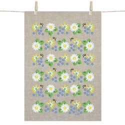 Tea towel - Summer flowers