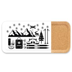 Bricka halvkork - Fjällen