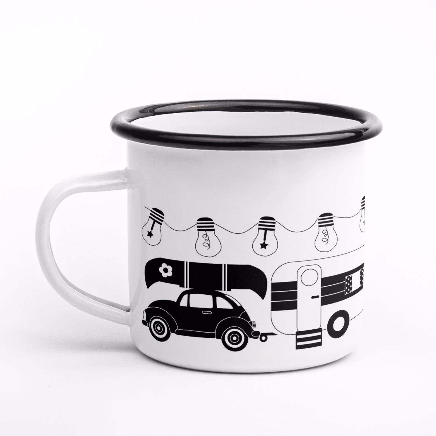 Designmugg - Camping Husvagn