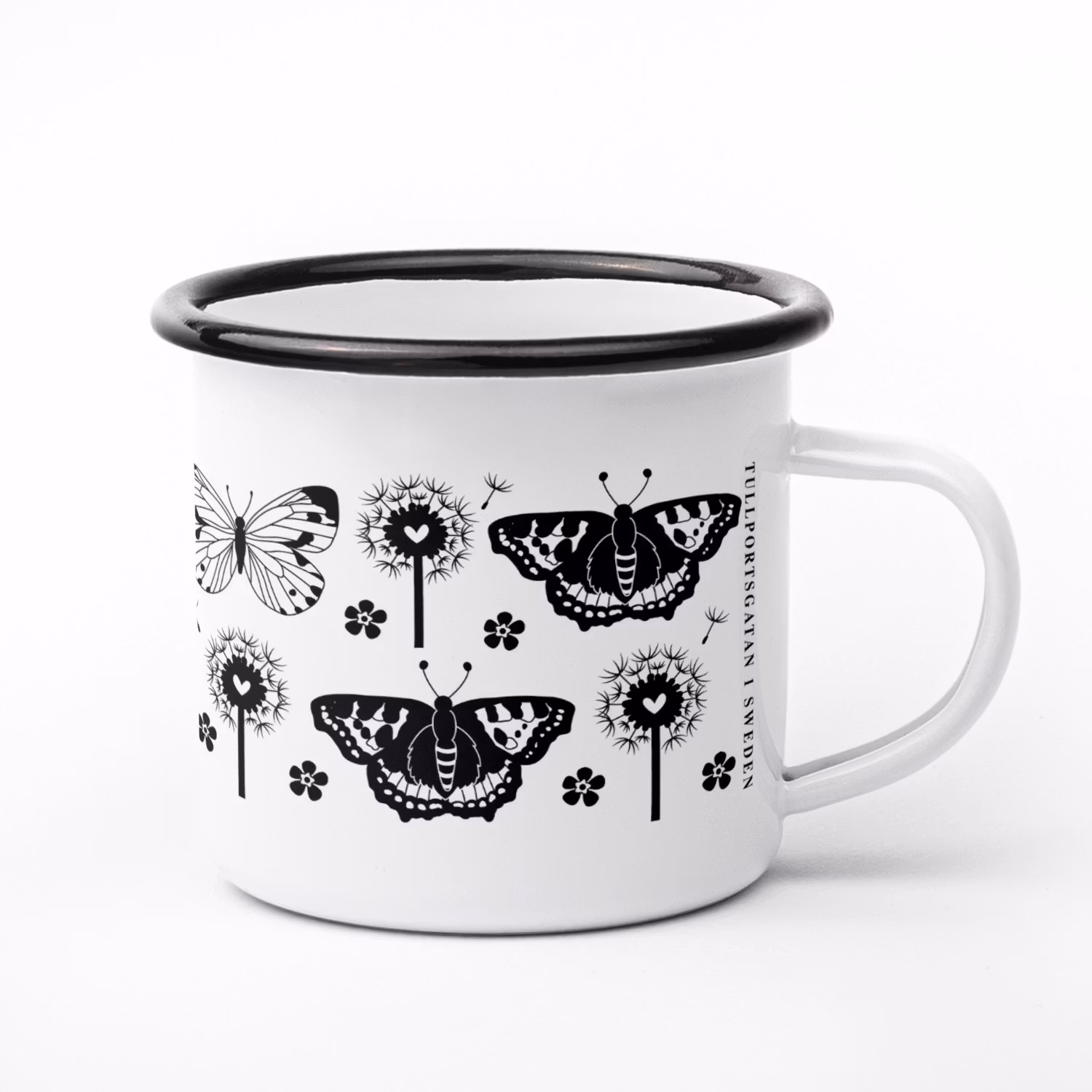 Designmugg - Fjärilar