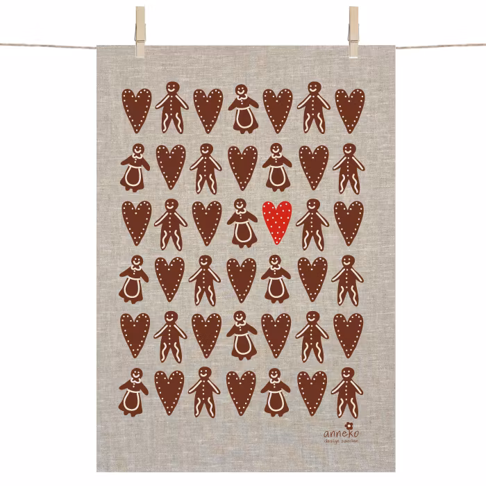 Tea towel - Gingerbread cookies