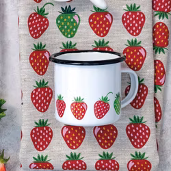 Designmugg - Jordgubbe
