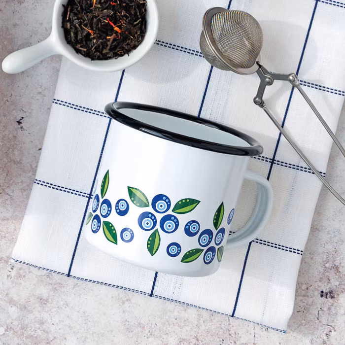 Designmugg - Blåbär