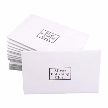 Silverputsduk Putsduk Silver Smycken Ringar