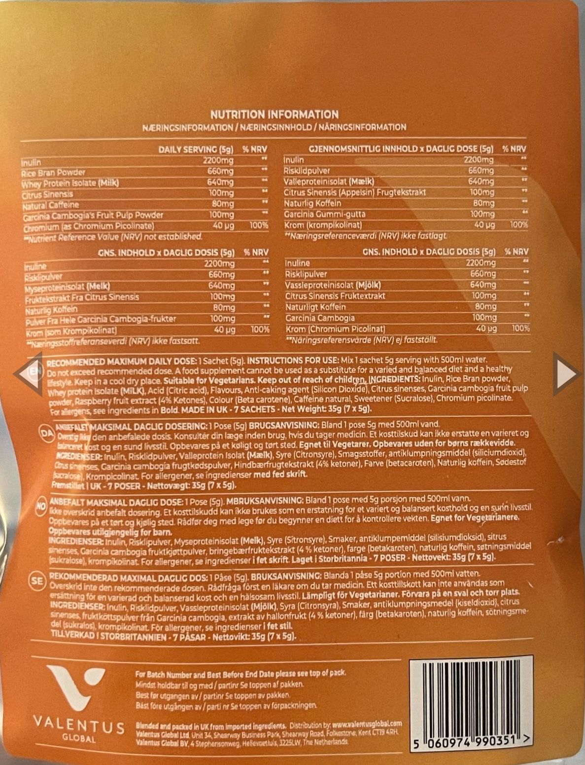 Tropical Blast juice 1 månad