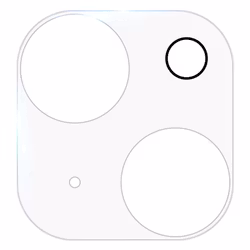 3-Pack Linsskydd i Härdat Glas för För IPhone 13 - Transparent