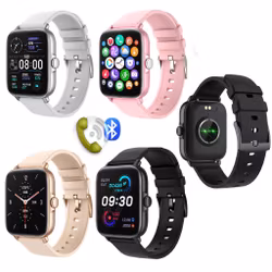 Stilren Full HD Smartklocka m BT-Samtal