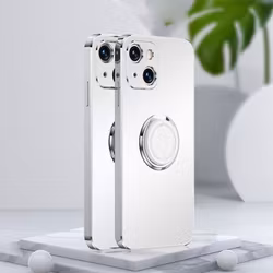 Iphone 13 Skal . Vit + Silver