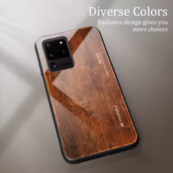 Samsung Galaxy S20 Skal- Lackerad trä