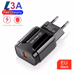 Universell Snabbladdare med USB-Port