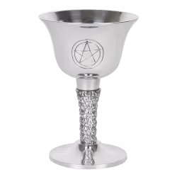 Silver Pentagram Chalice
