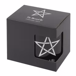 MU_64830 THE BLESSED BE PENTAGRAM MUG