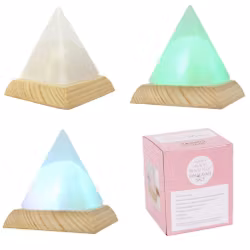 Pyramid usb Himalaya Saltkristall m Led-Lampa