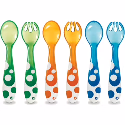 Munchkin 6-pack  Bestick Bpa-fri Multifärgade