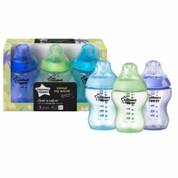 3 stycken nappflaskor (260ml/flaska)