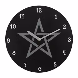 Pentagram Väggklocka