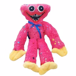 Huggy Wuggy Plysch. Rosa m Stjärnor