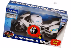 Polismotorcykel med Ljus o Ljud