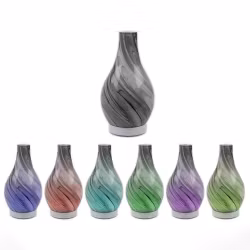 MARBEL Luftfuktare 3D Firework Aromalampa m Skiftande LED-ljus.