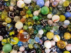 1,2KG Mixade Puttekulor / Glas Kulor / Spelkulor