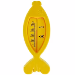 2ST Badtermometer i form av fisk - termometer