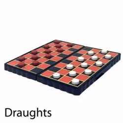 4-Pack Magnetiska Spel Schack, Ludo, Ormar o stegar, Utkast.
