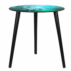 Glas Enhörning Bord - Forest Unicorn