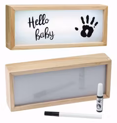 Baby Art Ljuslåda av trä - Imprint Ljuslåda