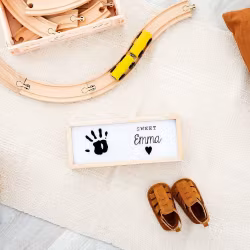 Baby Art Ljuslåda av trä - Imprint Ljuslåda