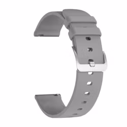 Smartklocka Armband m 2 x 20mm Stift. Grå