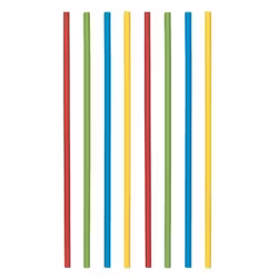 100st Miljövänligt Pappers Sugrör Ø5,3x200mm