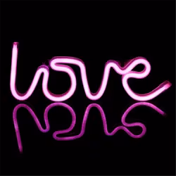 Stor Neon LOVE Nattlampa . 35.5cm x 13cm